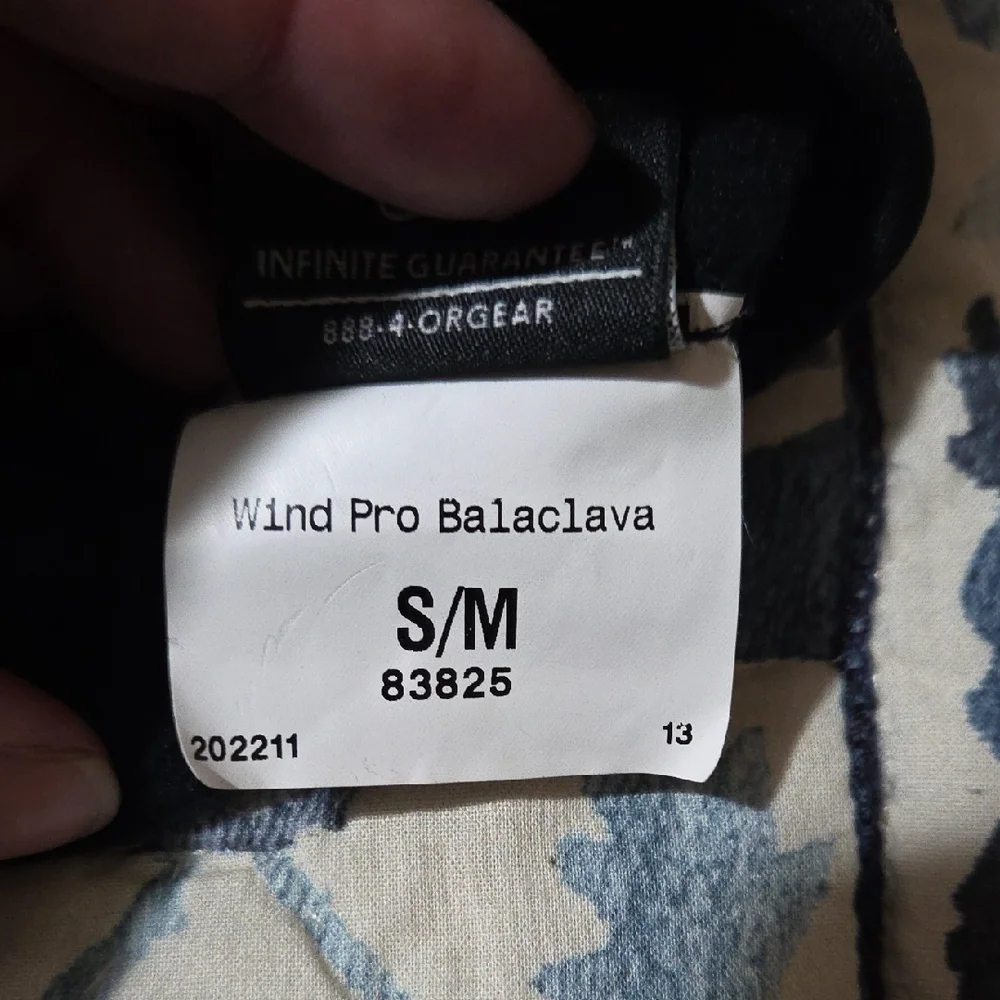 Active Fleece WindPro Balaclava In Black